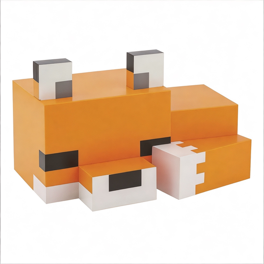 Minecraft Fox Lamp